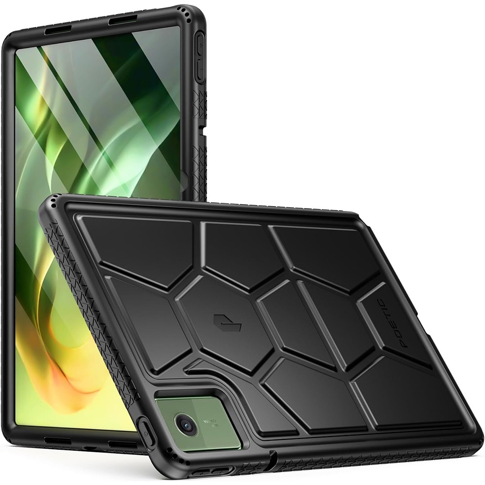 For Motorola Moto Pad 11 inch (2026) Case Heavy Duty Silicone Cover Black