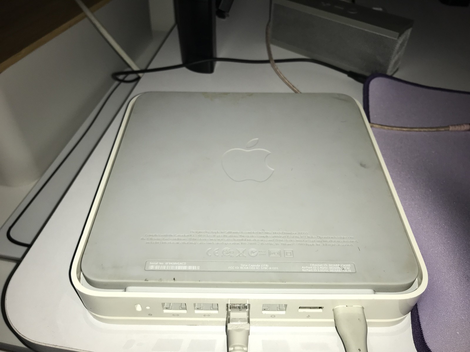 Apple AirPort Time Capsule 1TB A1355 WiFi Router - Tested Working