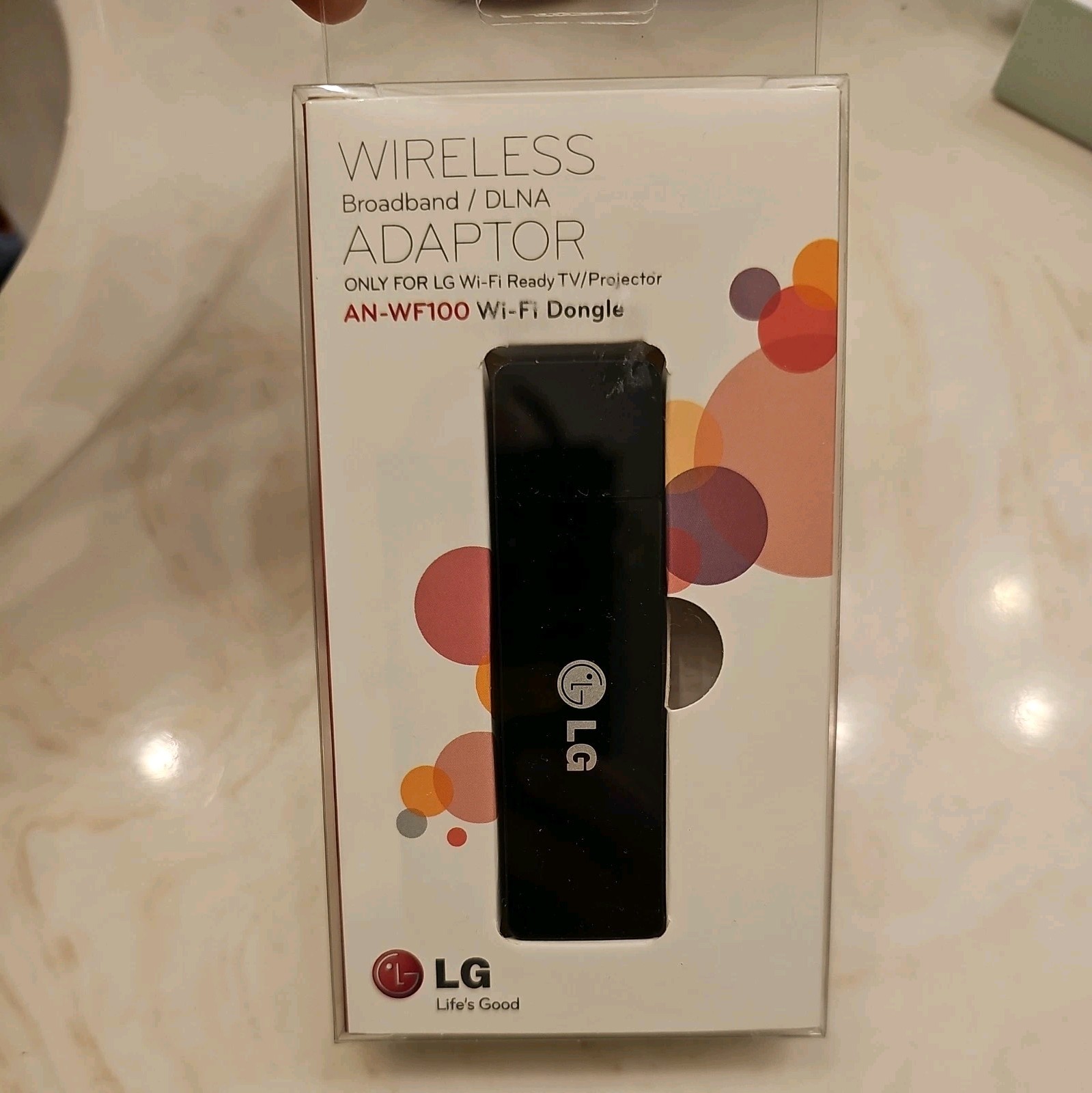 BRAND NEW, SEALED OEM LG AN-WF100 Wireless Adapter for Select Smart TV’s ANWF100