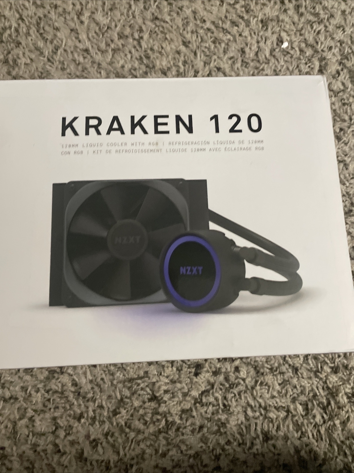 NZXT Kraken RL-KR120-B1 Cooler -Black