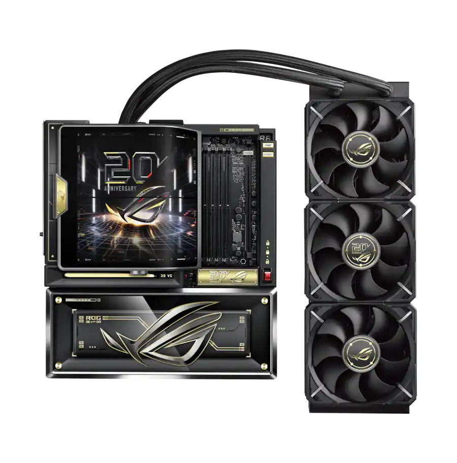 ASUS ROG Crosshair X870E 20th Edition AM5 E-ATX Motherboard + Ryujin 360 AIO