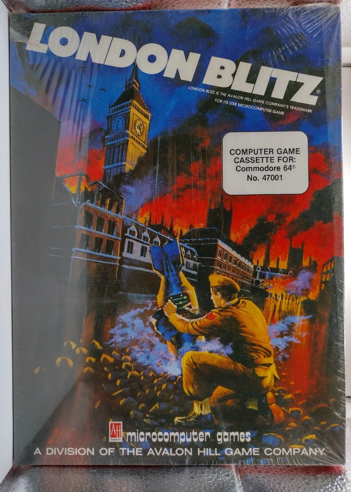 London Blitz for the Commodore 64 C64 128 Computer BRAND NEW SEALED