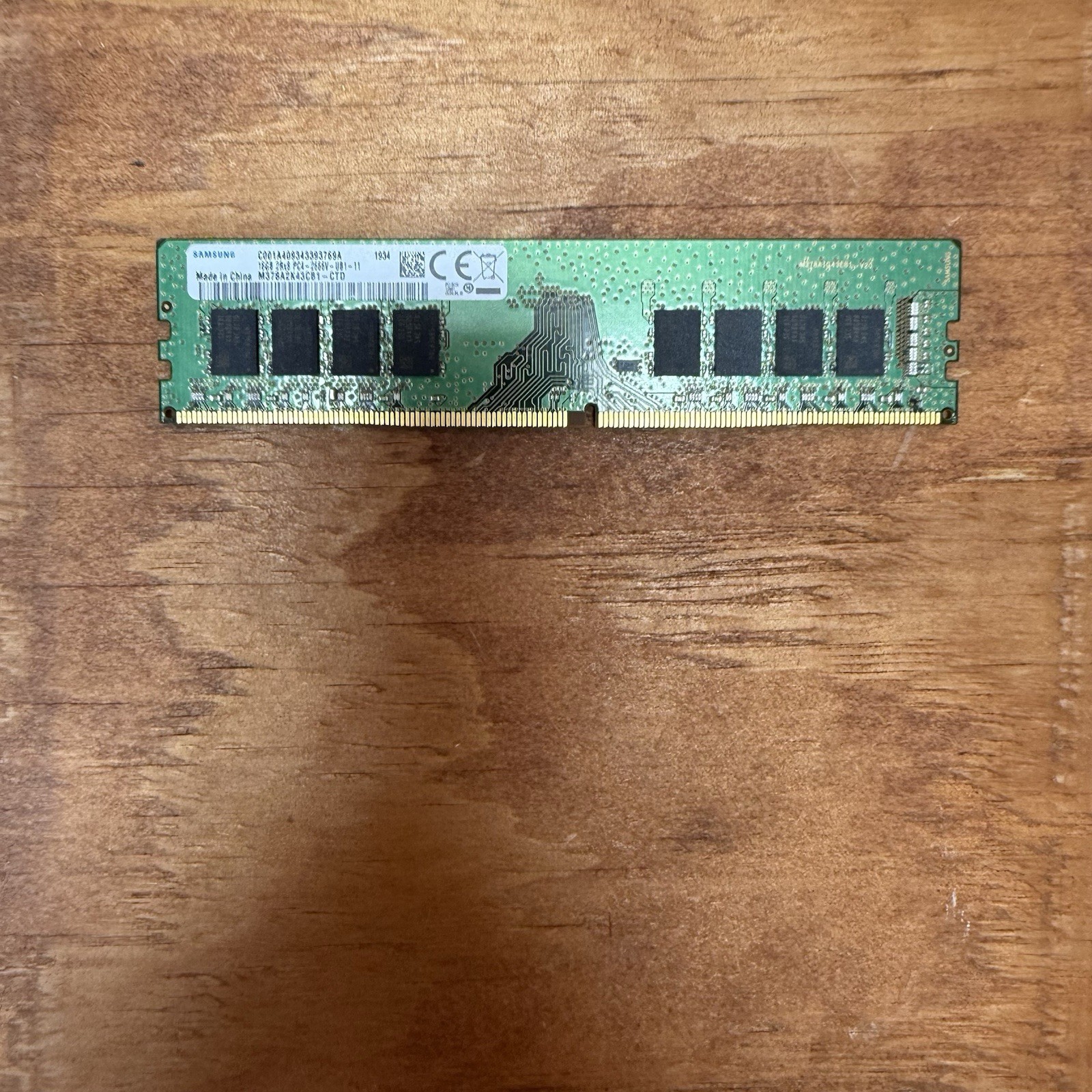 Samsung 16GB 2Rx8 M378A2K43CB1-CTD Non-ECC OEM PACKAGE