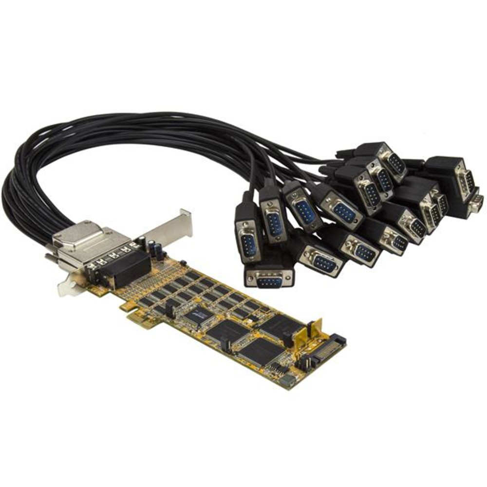 StarTech PEX16S550LP Startech Io 16Port Low-Profile Serial Card Rs232 Pcie