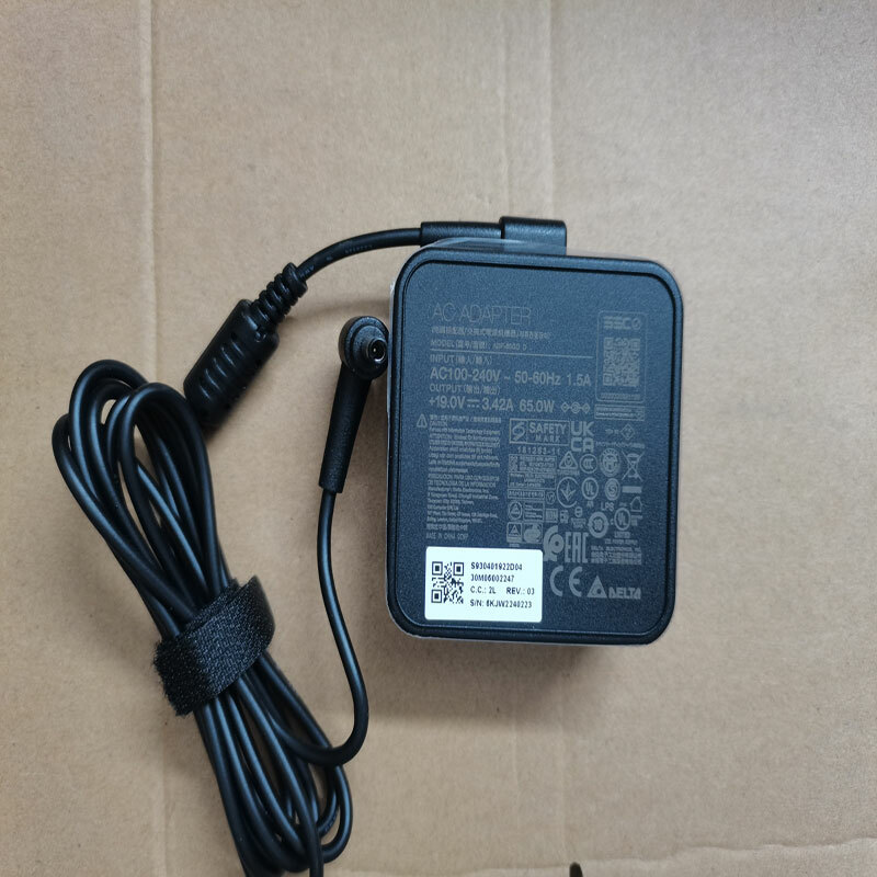 For MSI Modern 15 B13M B13MG 13th OEM Delta/MSI 19V 3.42A ADP-65GD D  AC Adapter