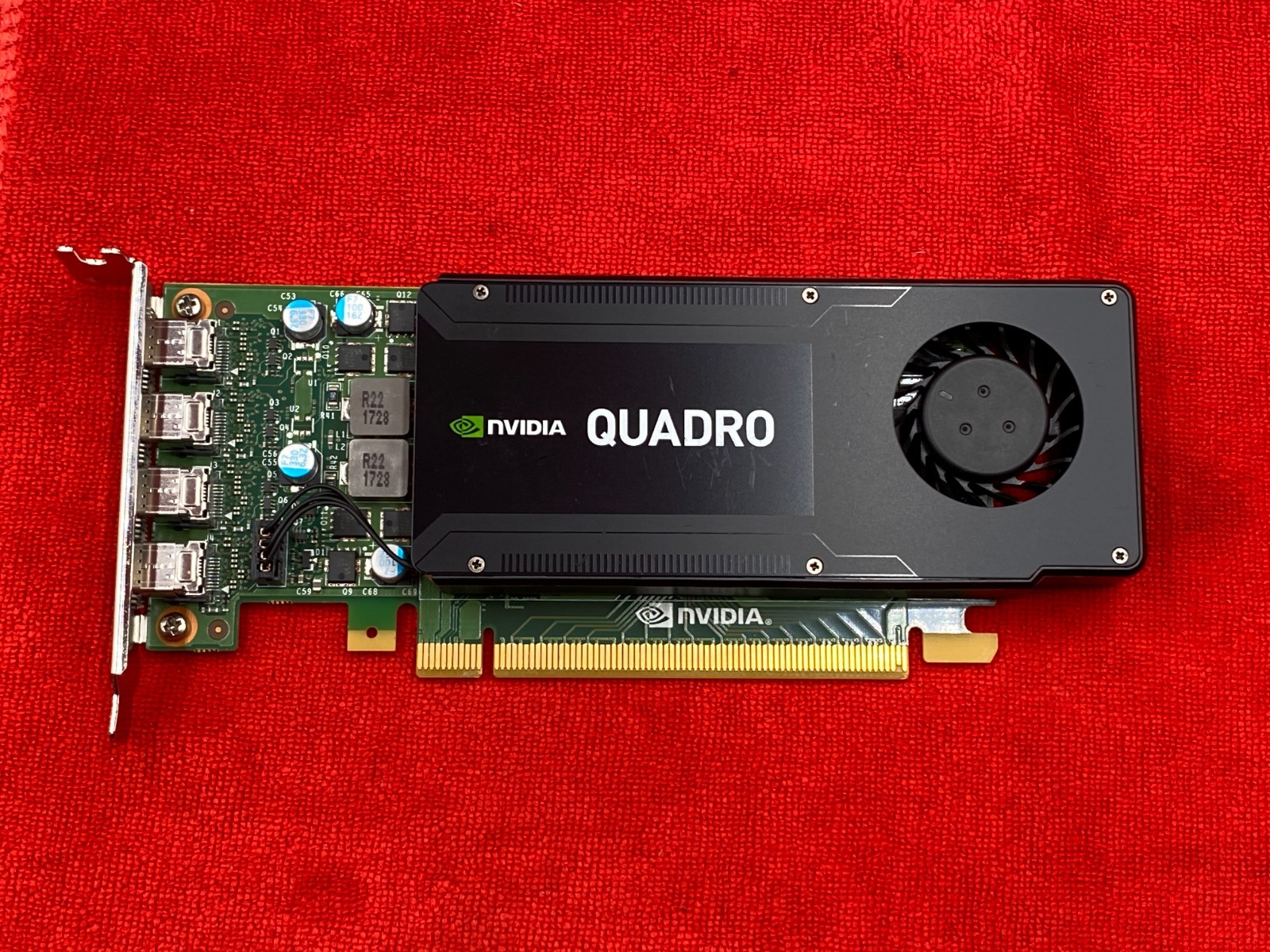 OEM HP 801195-002 NVIDIA QUADRO K1200 LOW PROFILE 4GB GDDR5 GPU 4x MINI DP