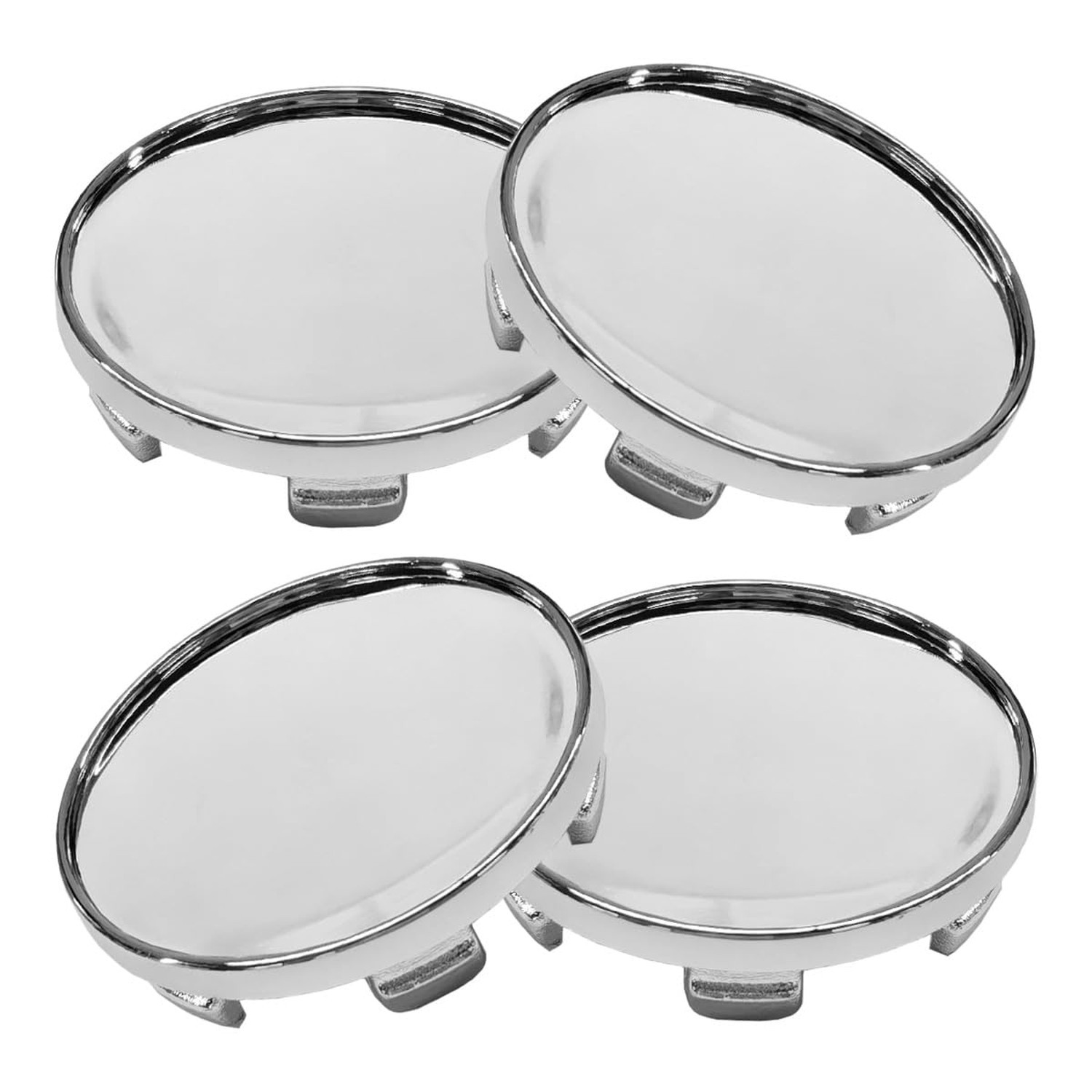 4PCS Car Wheel Center Cap, ABS Snap-in Wheel Hub Cap with 54mm/2.13'' Outer D...