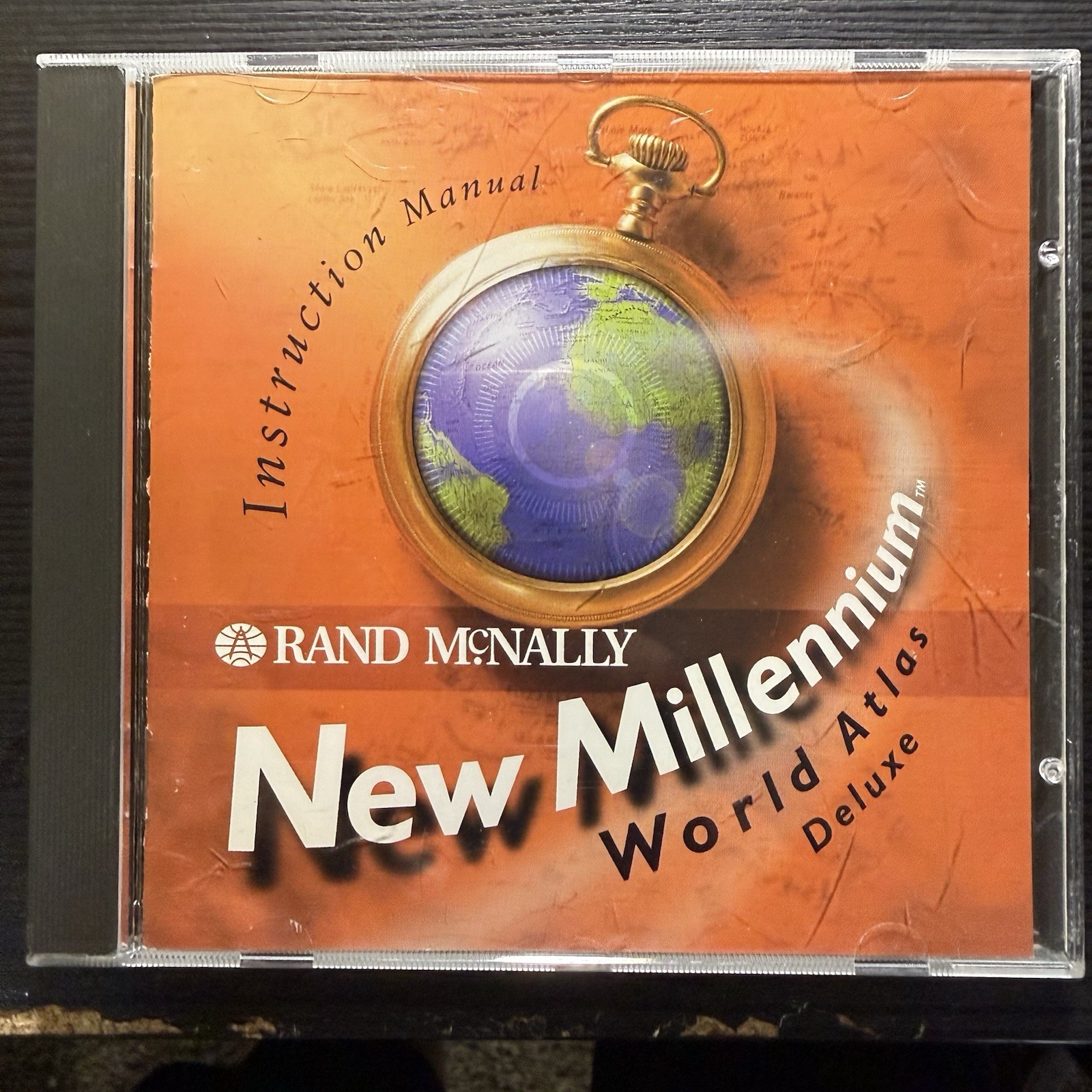 Rand McNally New Millennium World Atlas Deluxe 1998 CD-ROM Windows 95 NT 4.0 VGC