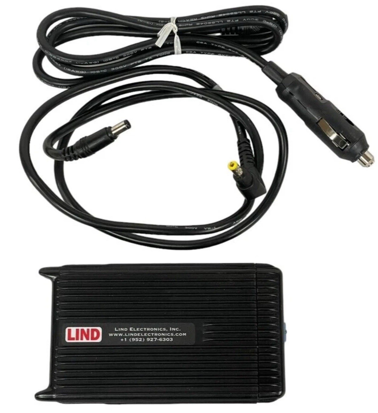 LIND Electronics Car Adapter w/ Cig Charger CF-LNDDC120 for Panasonic Toughbooks
