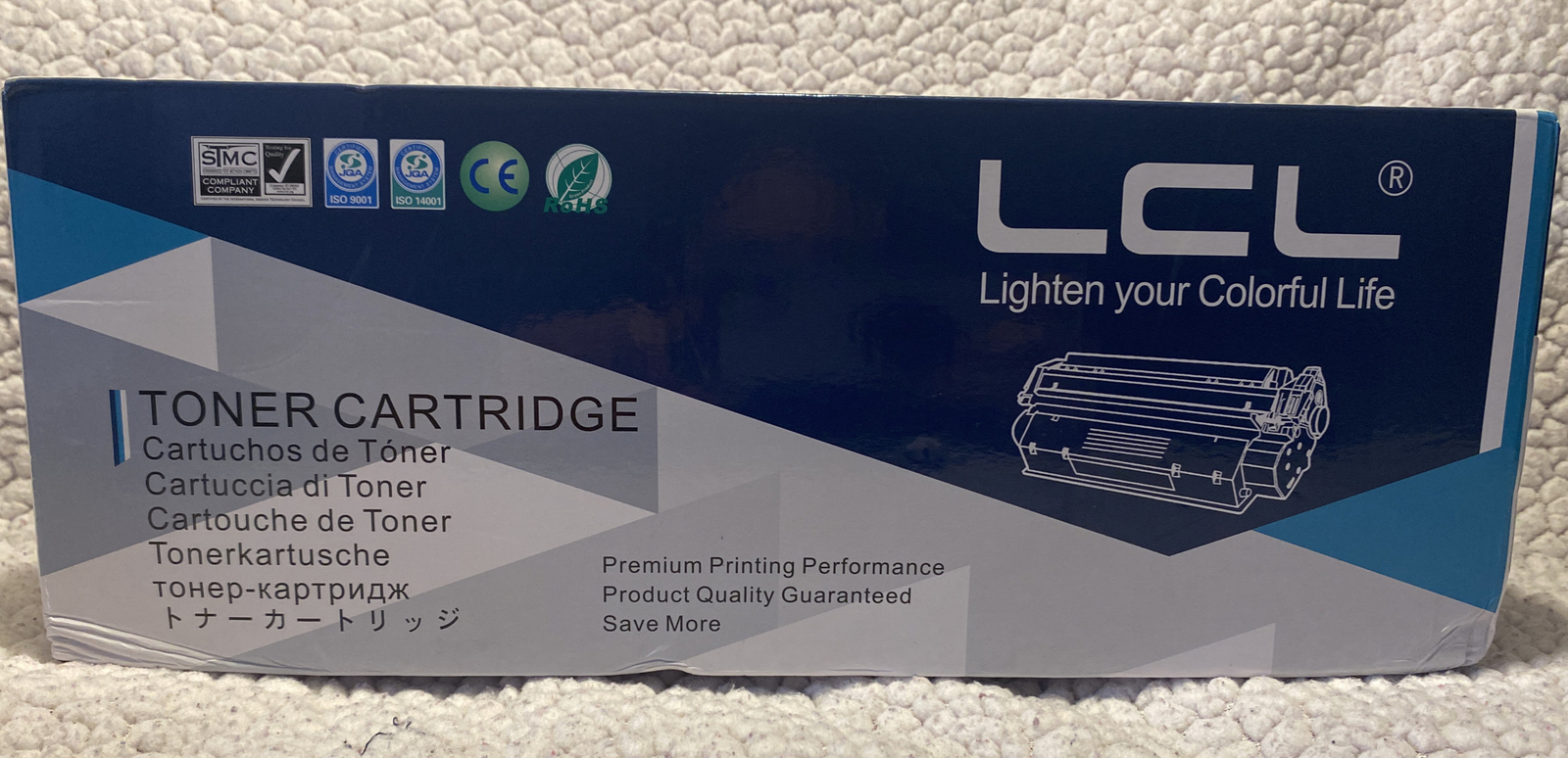 LCL Replacement For LCL-CRG-055H Laser Printer Toner Cartridge Without Chip