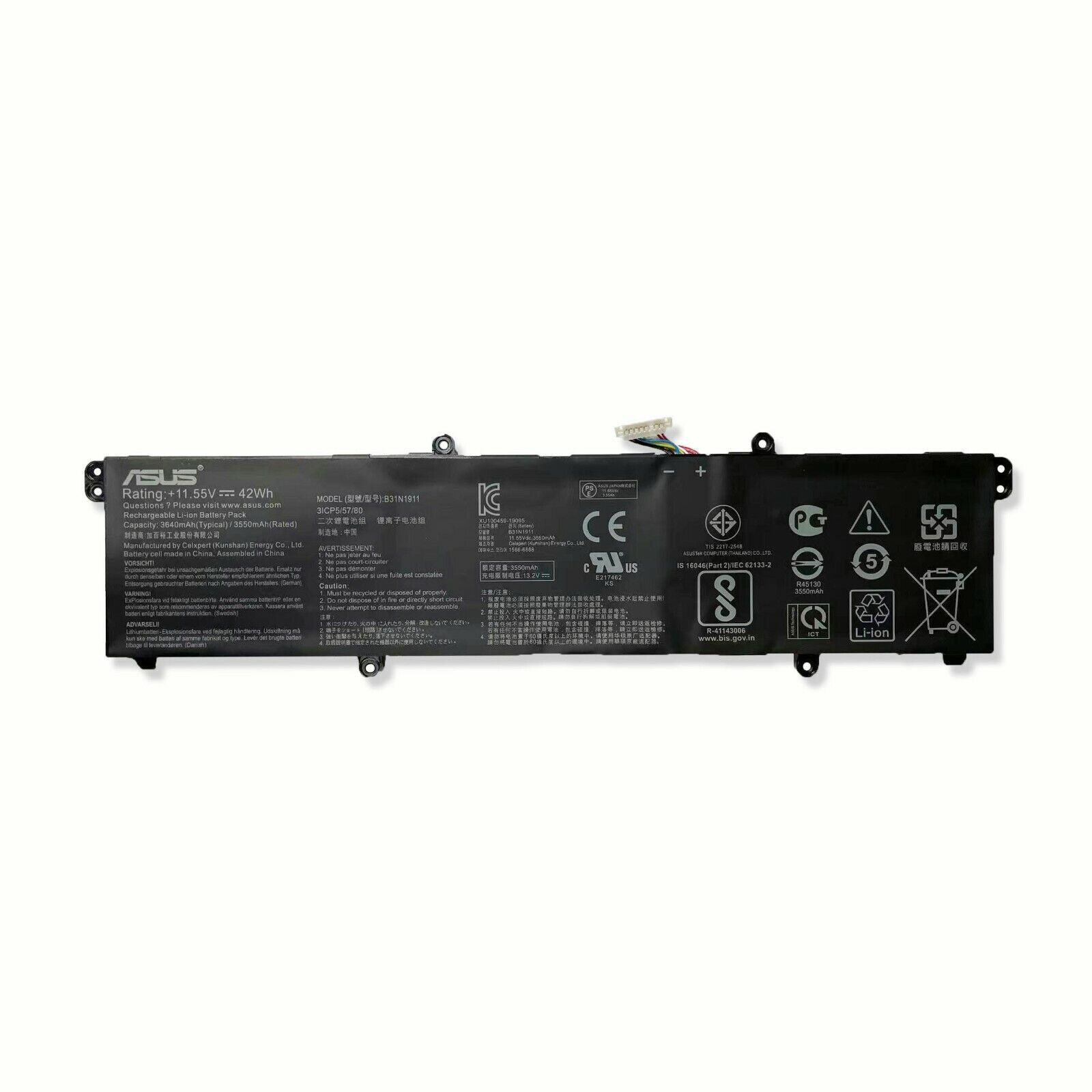 B31N1911 C31N1911 Genuine Battery for ASUS VivoBook Flip TP470EA TP470EZ X421FA