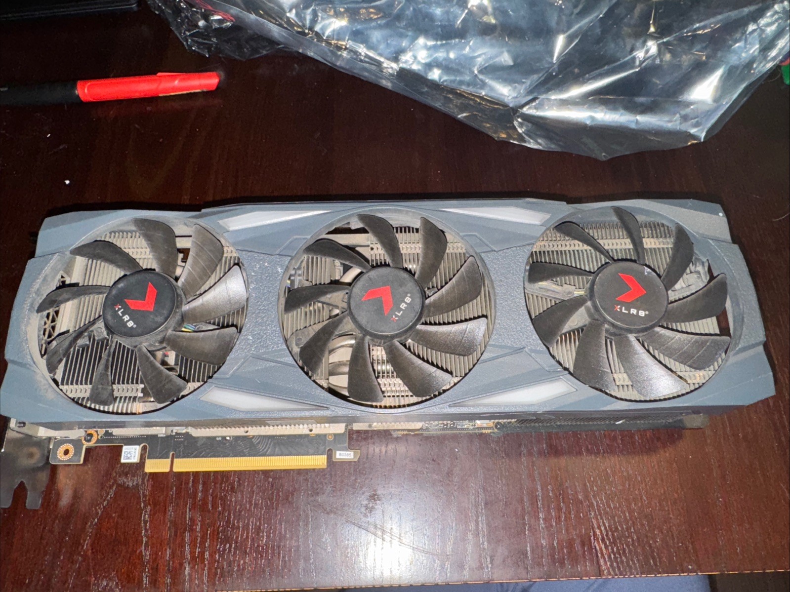 (FOR PARTS) PNY GeForce RTX 3080 Ti 12 GB XLR8 GPU No Core & VRAM **AS IS**