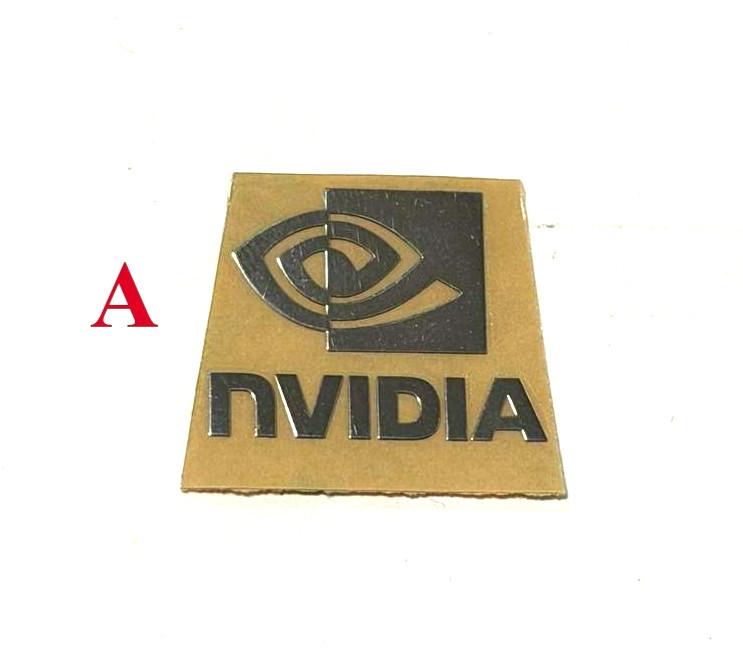 Metallic Sticker Label Decal Badge for NVIDIA GeForce RTX GTX
