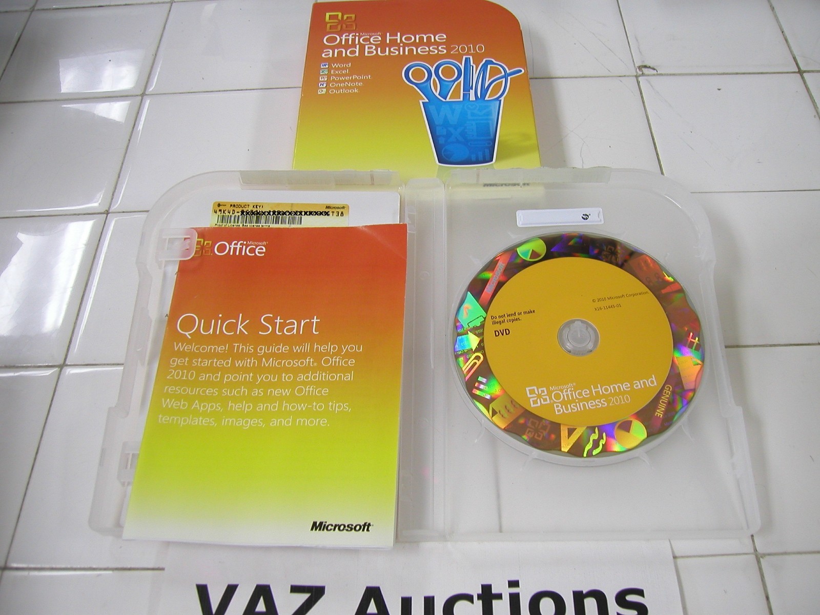 Microsoft Office 2010 Home and Business For 2 PCs Full Retail English Version