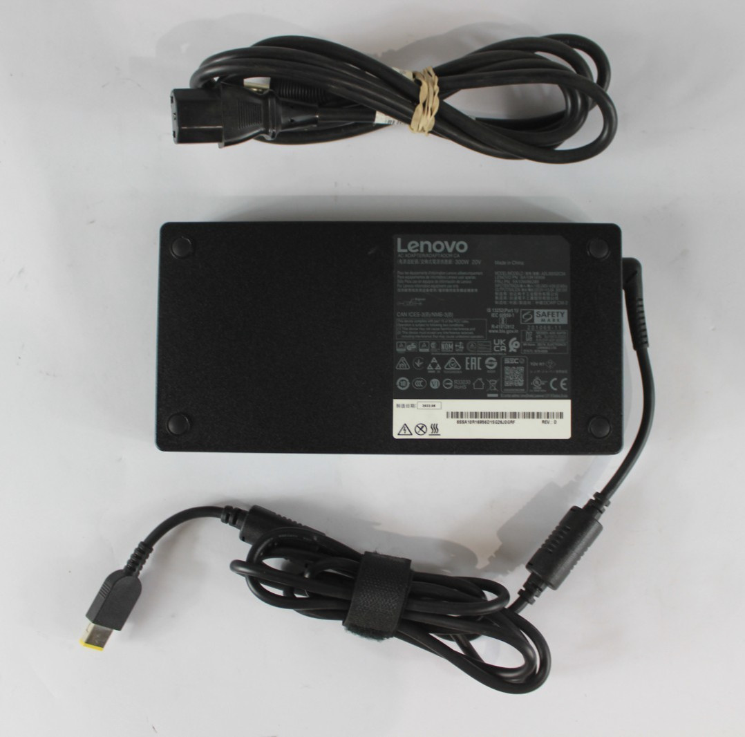 Lenovo 300W 20V 15.0A AC Power Adapter Laptop Charger Square Tip ADL300SDC3A
