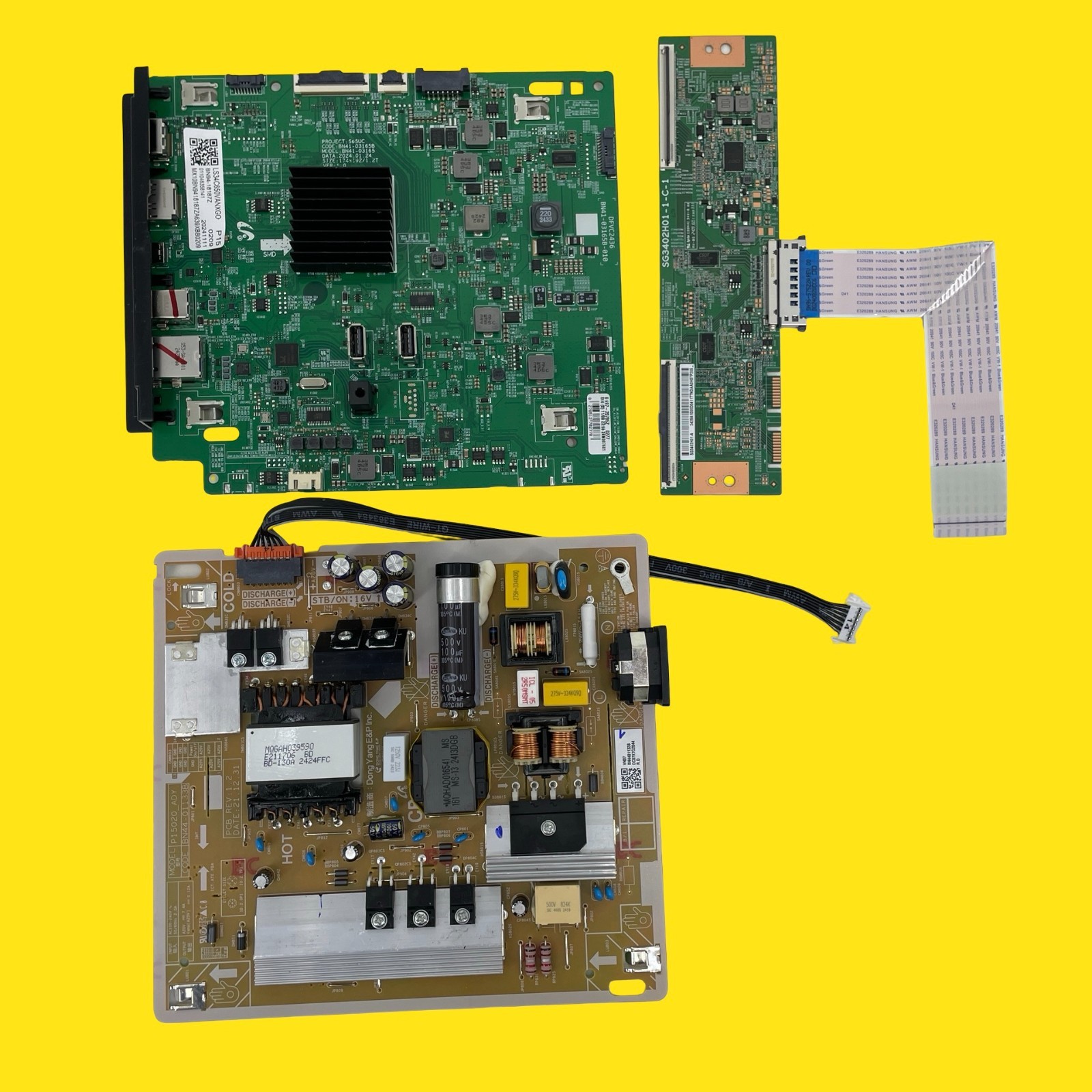 Motherboard Power Board & T-con for Samsung S34C650VAN 34” Monitor #5107 z51b10