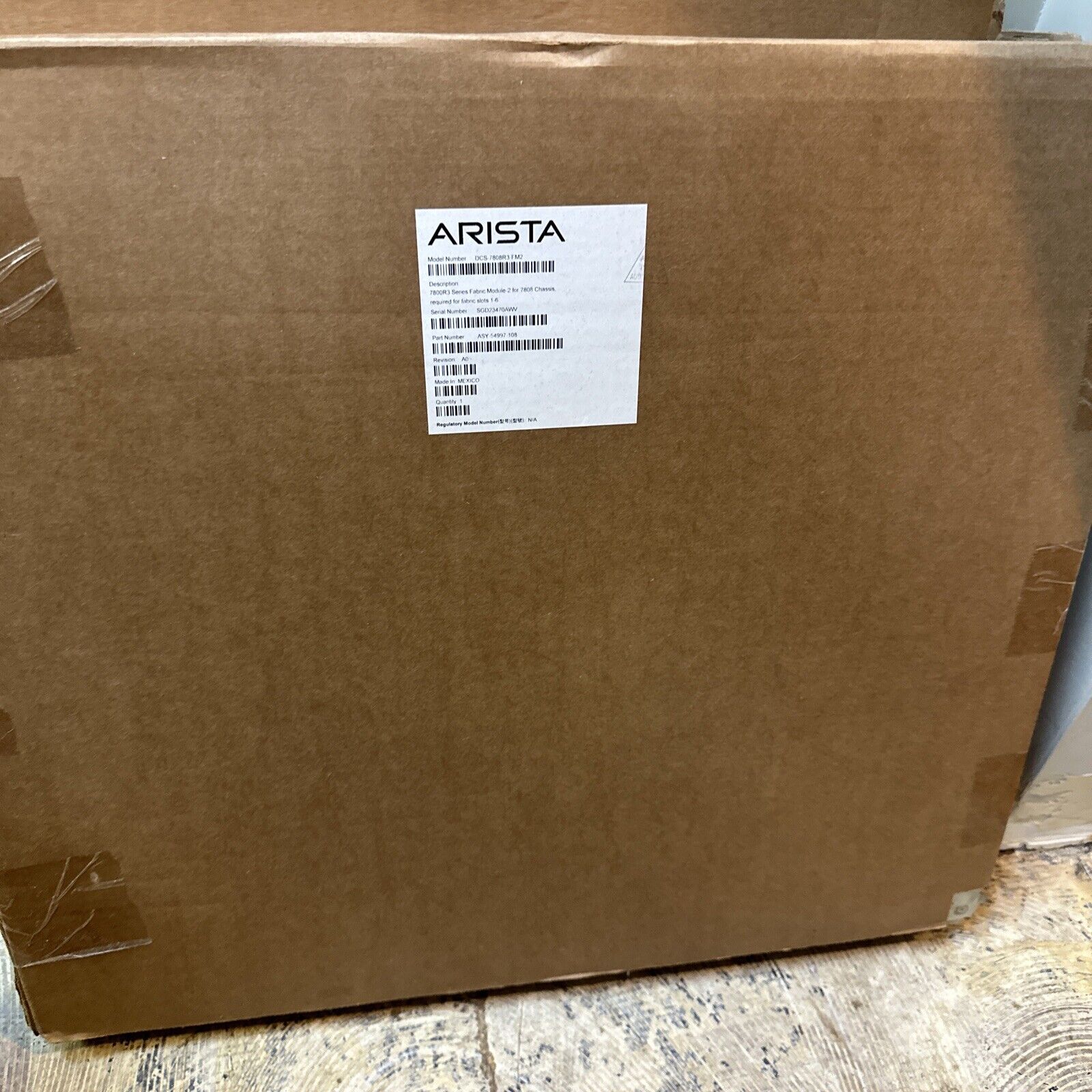 Arista 7808R3-FM2 ASY-54997-105 7800R3 Series Fabric Module for for 7808 New