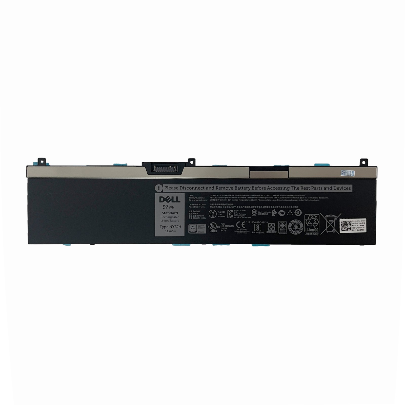 6-CELL OEM 97WH NYFJH Battery For Dell Precision 7530 7730 7540 7740 0VRX0J