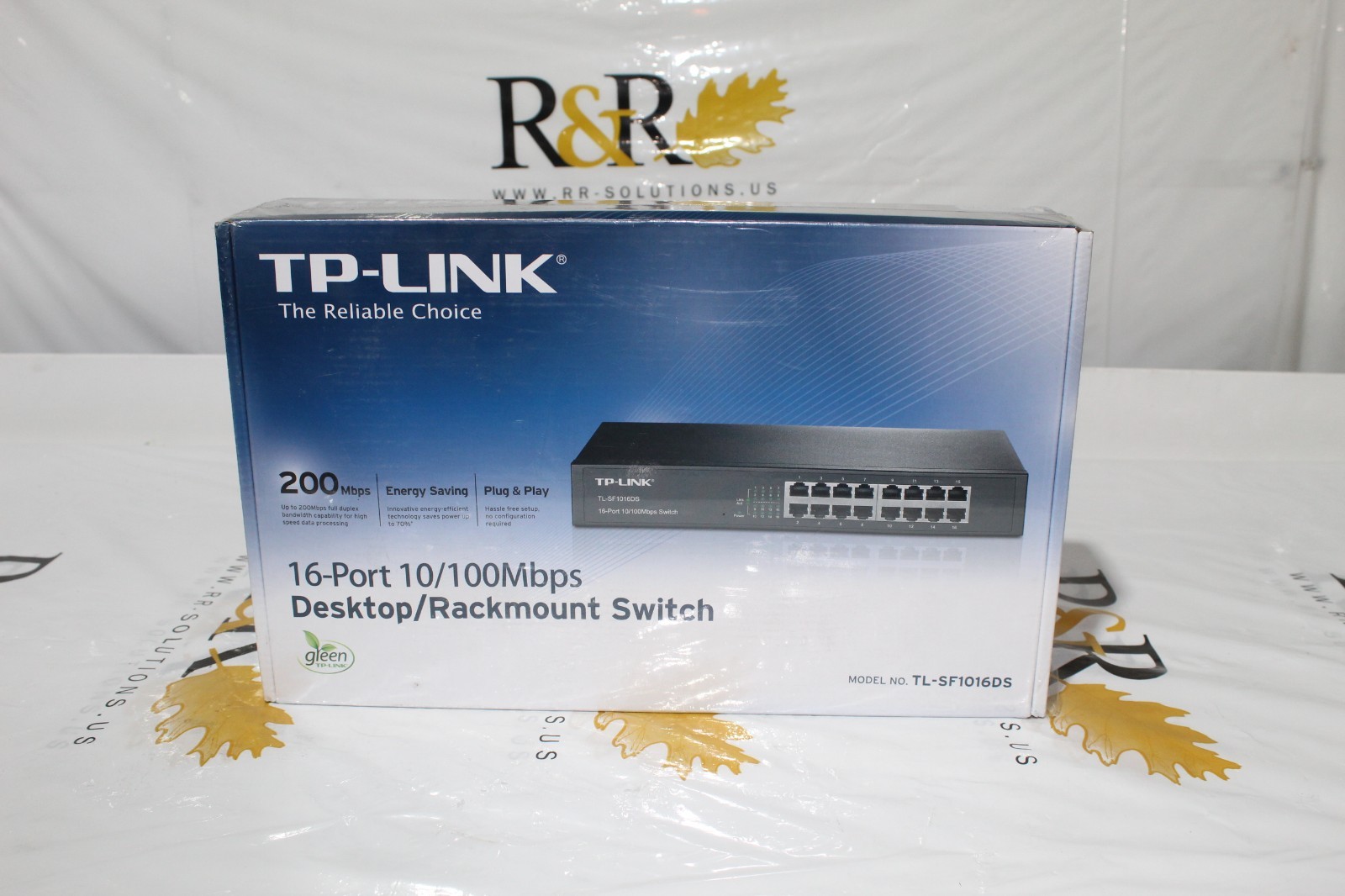 TP-LINK TL-SF1016DS 16-Port 10/100Mbps Desktop Switch, 3.2Gbps Capacity 16 Ports