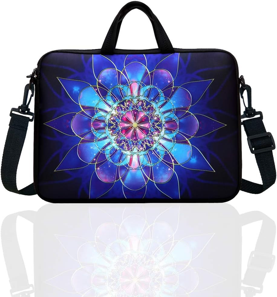 10-Inch Laptop Shoulder Bag Sleeve Case with Padded Handle for 9.6” 9.7" 10" 10.