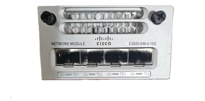 Cisco C3850-NM-4-10G 4-Port 10 Gigabit Ethernet Network Module 3850 Series