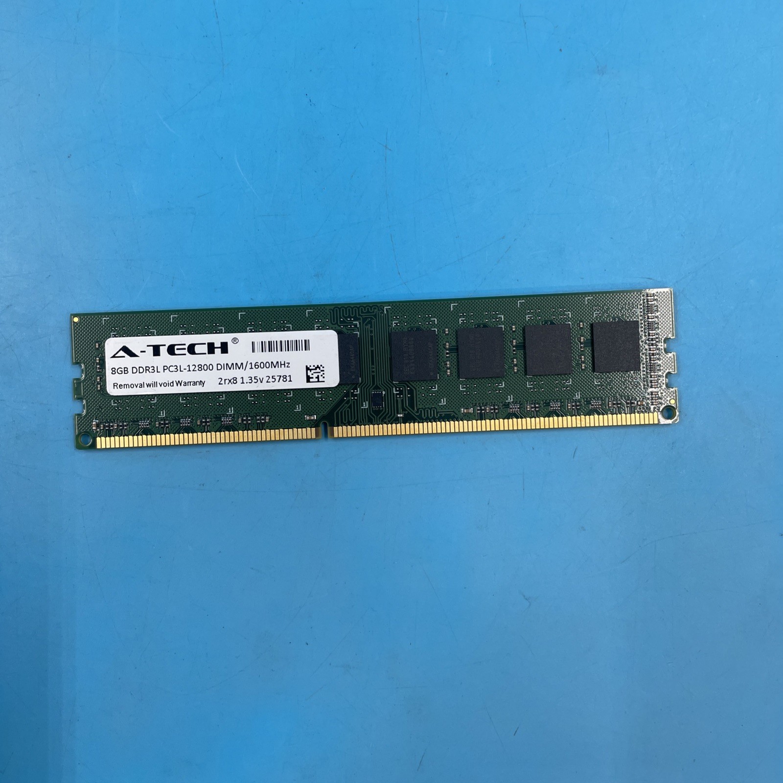 (LOT OF 16) *MIXED BRAND* 8GB PC3L-12800U DDR3L-1600 2Rx8 UDIMM Desktop RAM