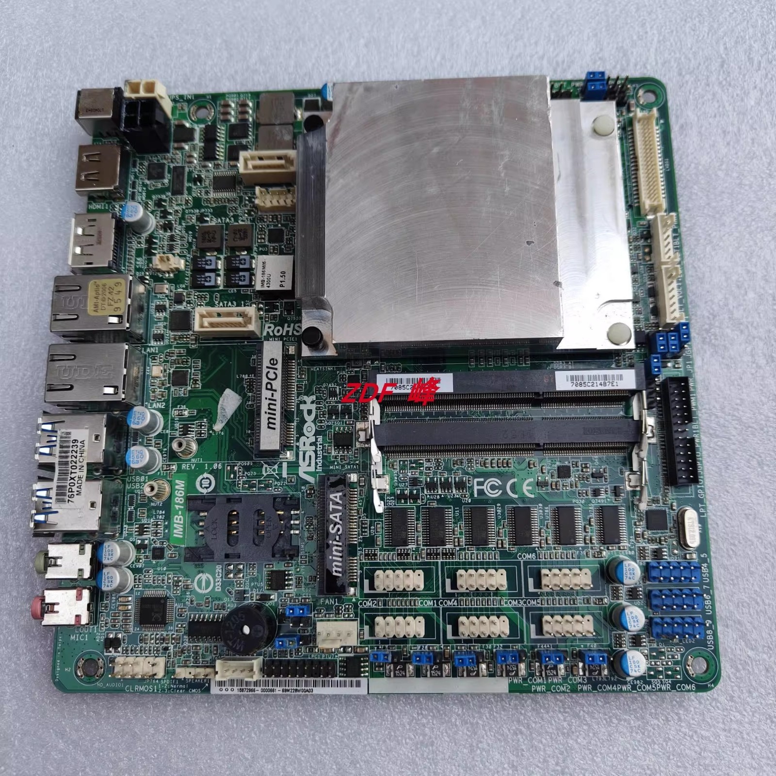 ASRock IMB-186M REV 1.06  industrial motherboard