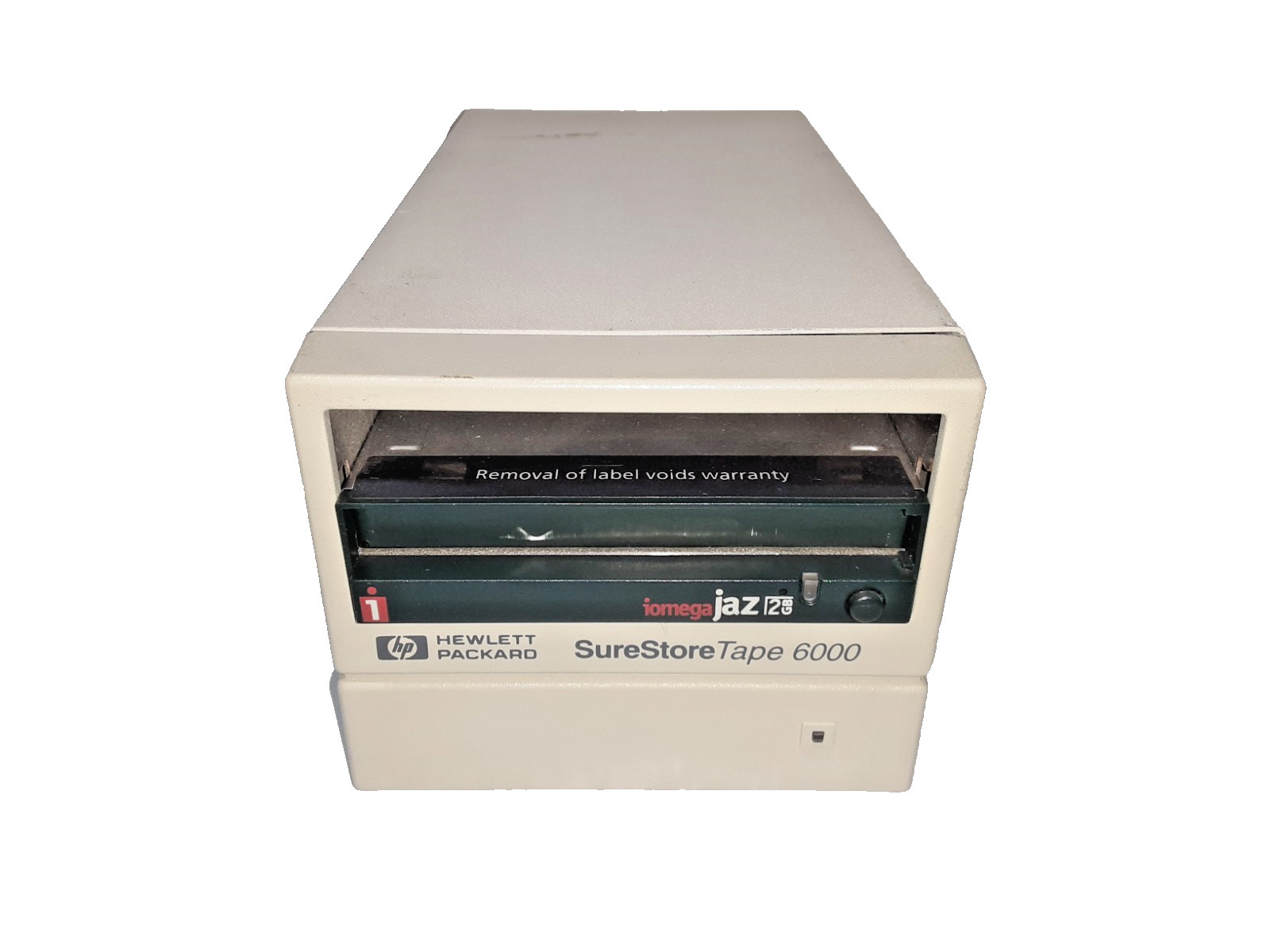 HP SureStore 6000 DDS-2 SCSI External Audio Tape Drive C1533-60001 - UNTESTED