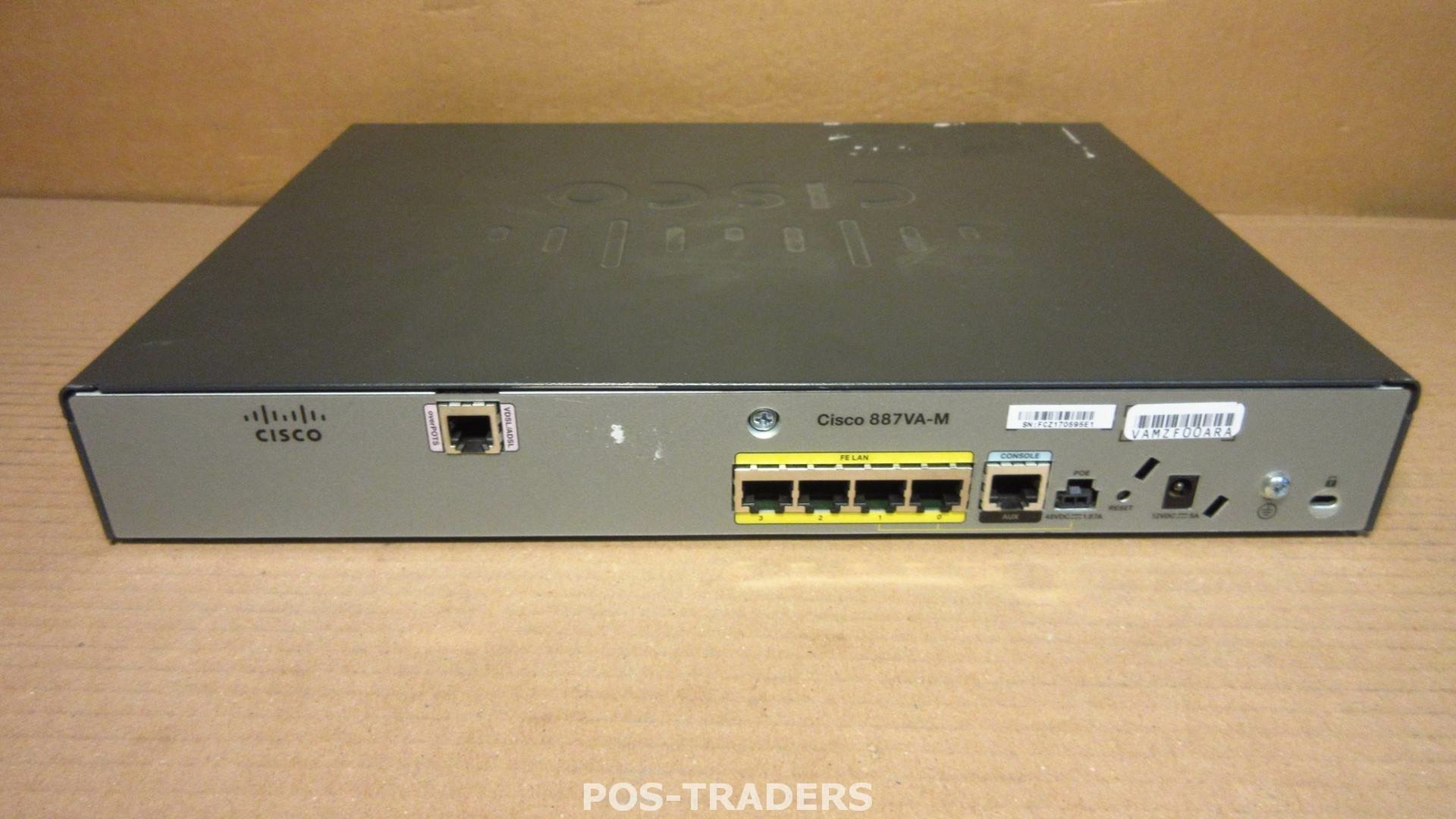Cisco C887VA-M 887 VDSL/ADSL Annex M over POTS Multi-mode Router NO FRONT COVER