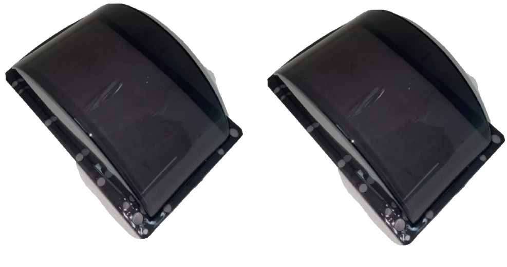2x Dome Housing for Zebra Thermal Printer LP 2824 P1012845-001 Cover Lens