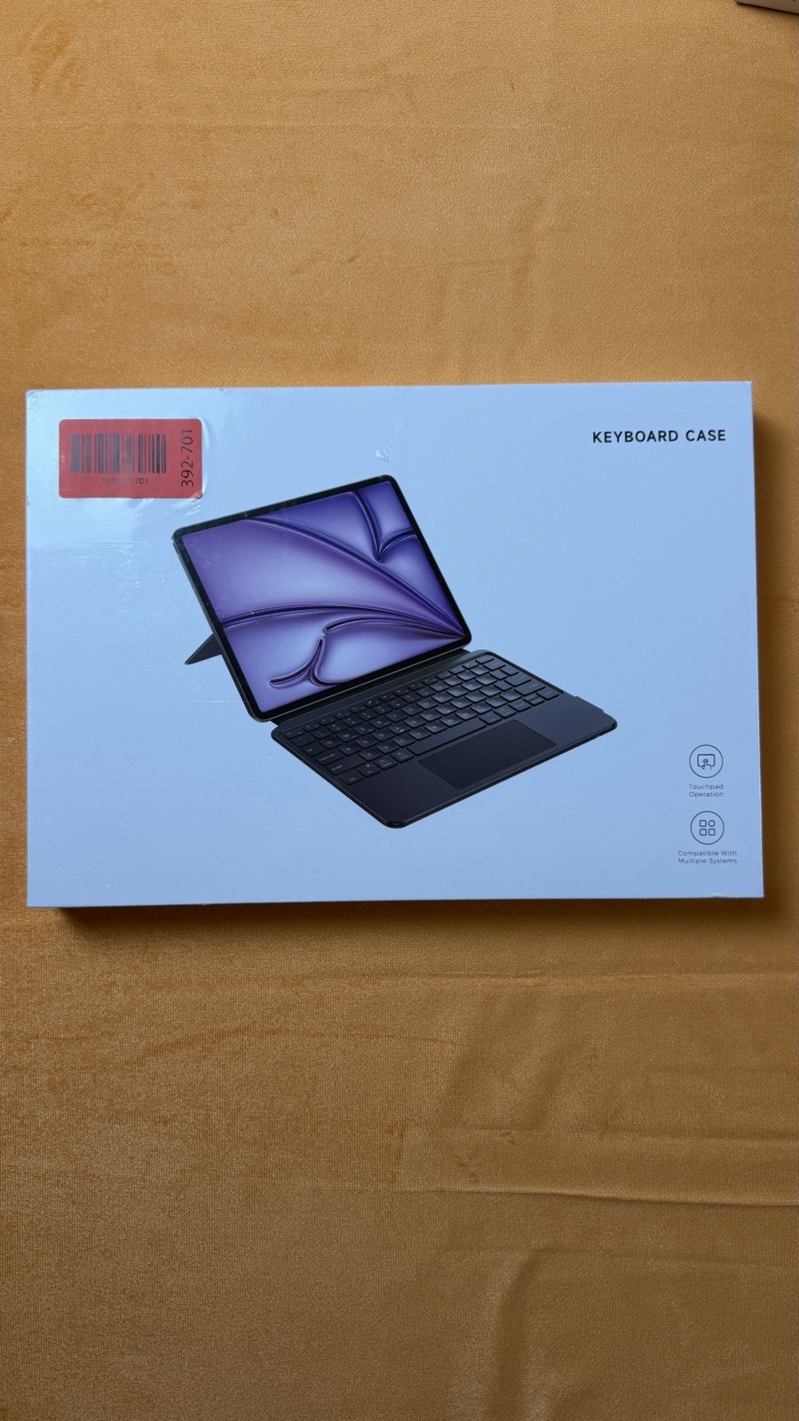 MAGIC JOHN S8 Keyboard Case Black Touchpad Backlight Universal Mobile Tablet