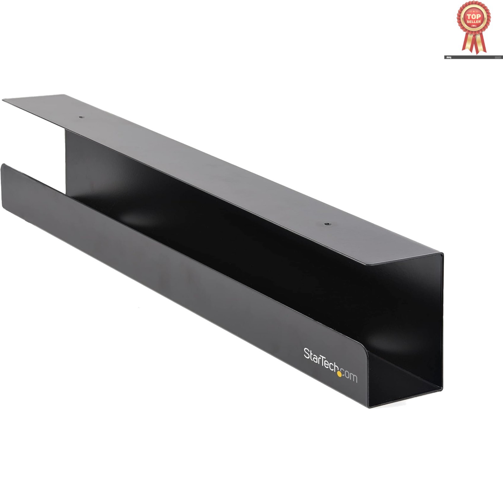 StarTech Under Desk Cable Management Tray 23.6"L - Elegant Cable Organizer