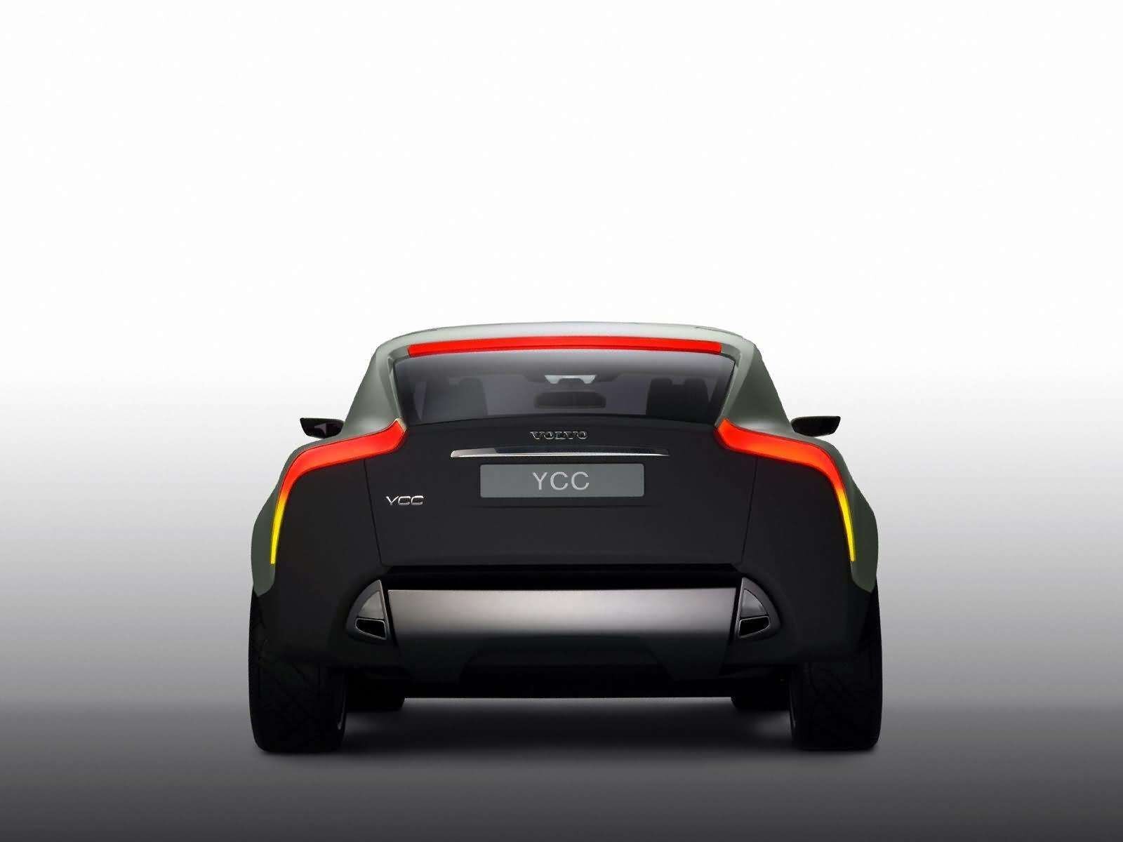 Cars volvo ycc concept Desk Mat Stitched