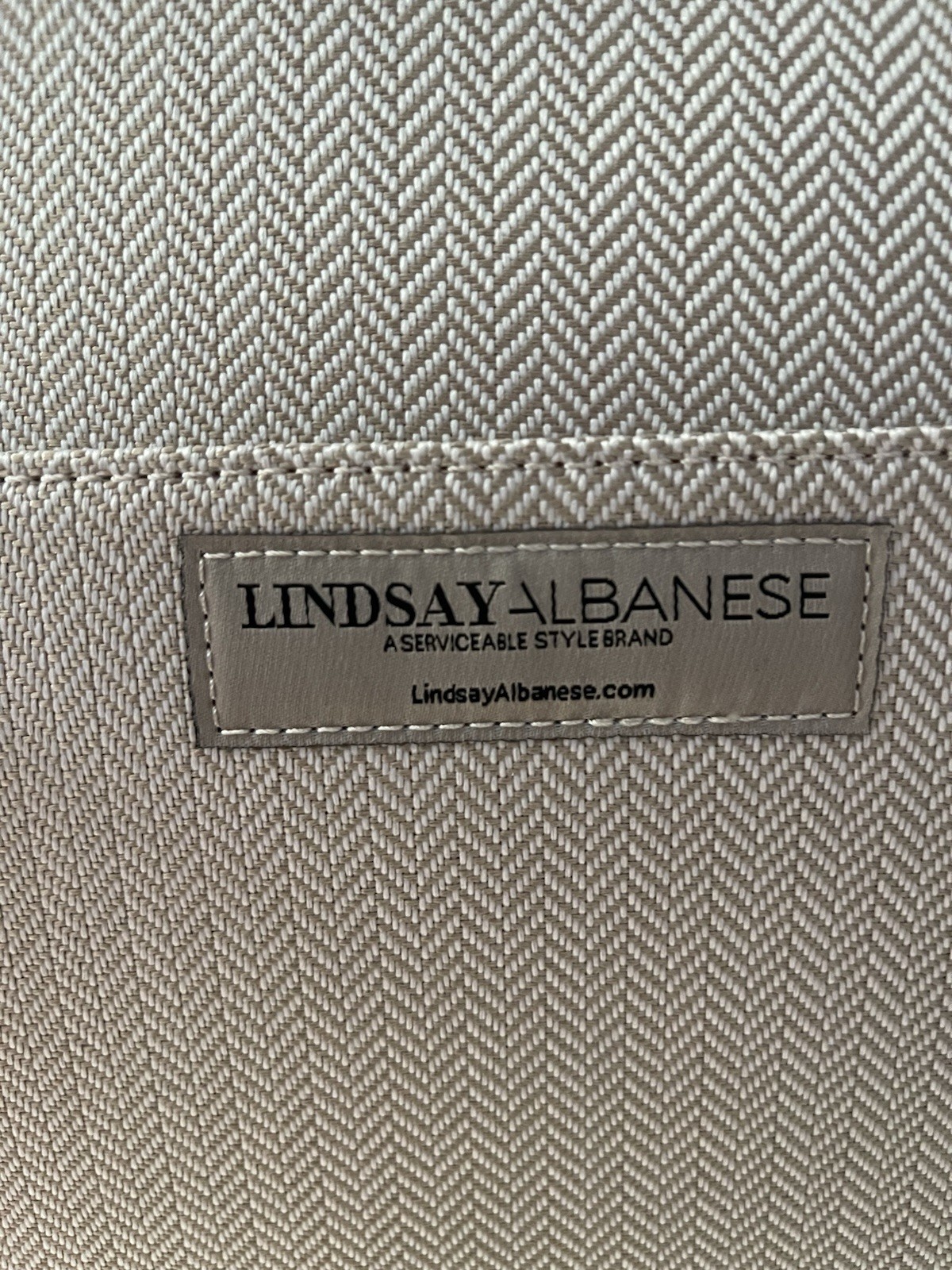 NWT Lindsay Albanese Laptop Clutch