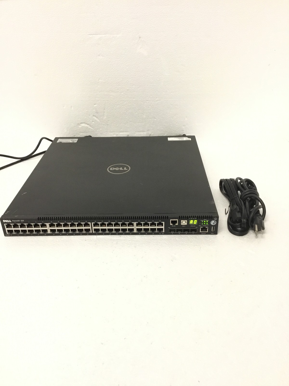 Dell Force10 S55T 44-Port Layer 3 Gigabit Switch 4 SFP 759-00090-02 