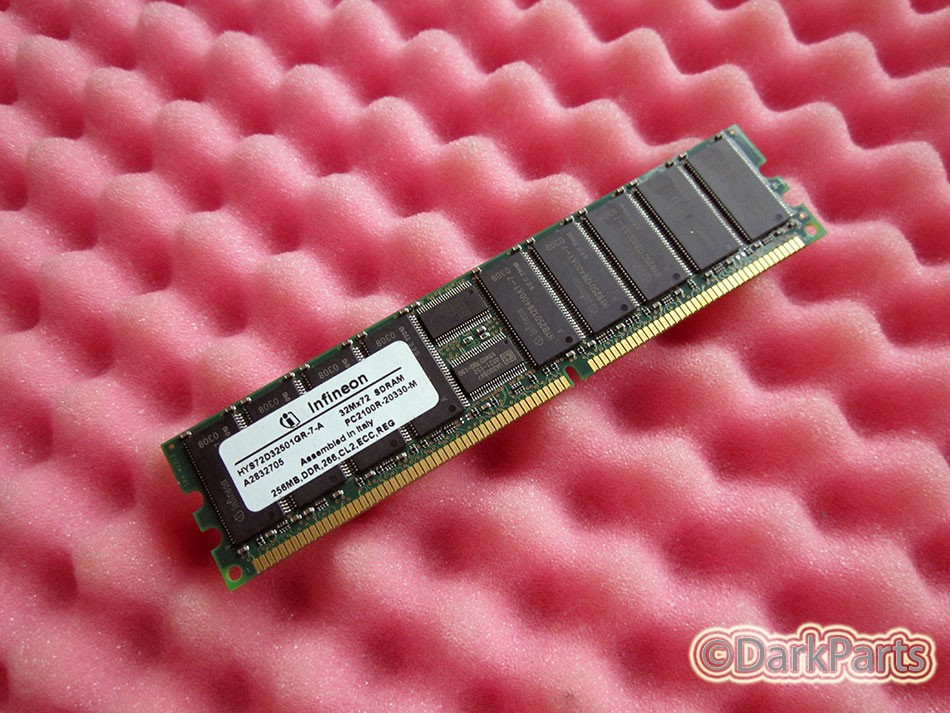 Infineon HYS72D32501GR-7-A PC2100R-20330-M 256MB Server Memory RAM