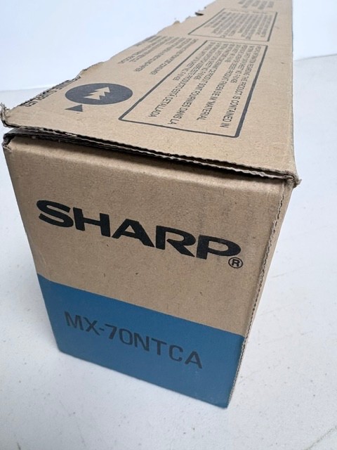 Genuine SHARP MX-70NTCA CYAN Toner Cartridge