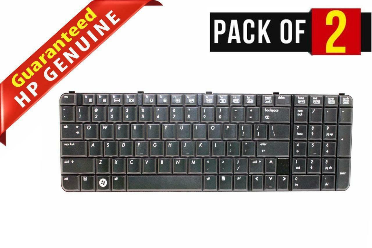 LOT x 2 HP Pavilion HDX9000 Series Black US QWERTY Keyboard 448159-001