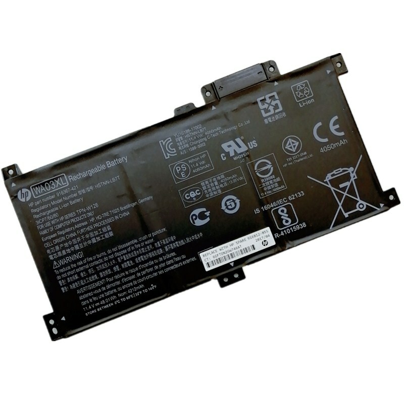 WA03XL TPN-W126 HSTNN-UB7H LB7T Battery For HP Pavilion X360 BR052OD