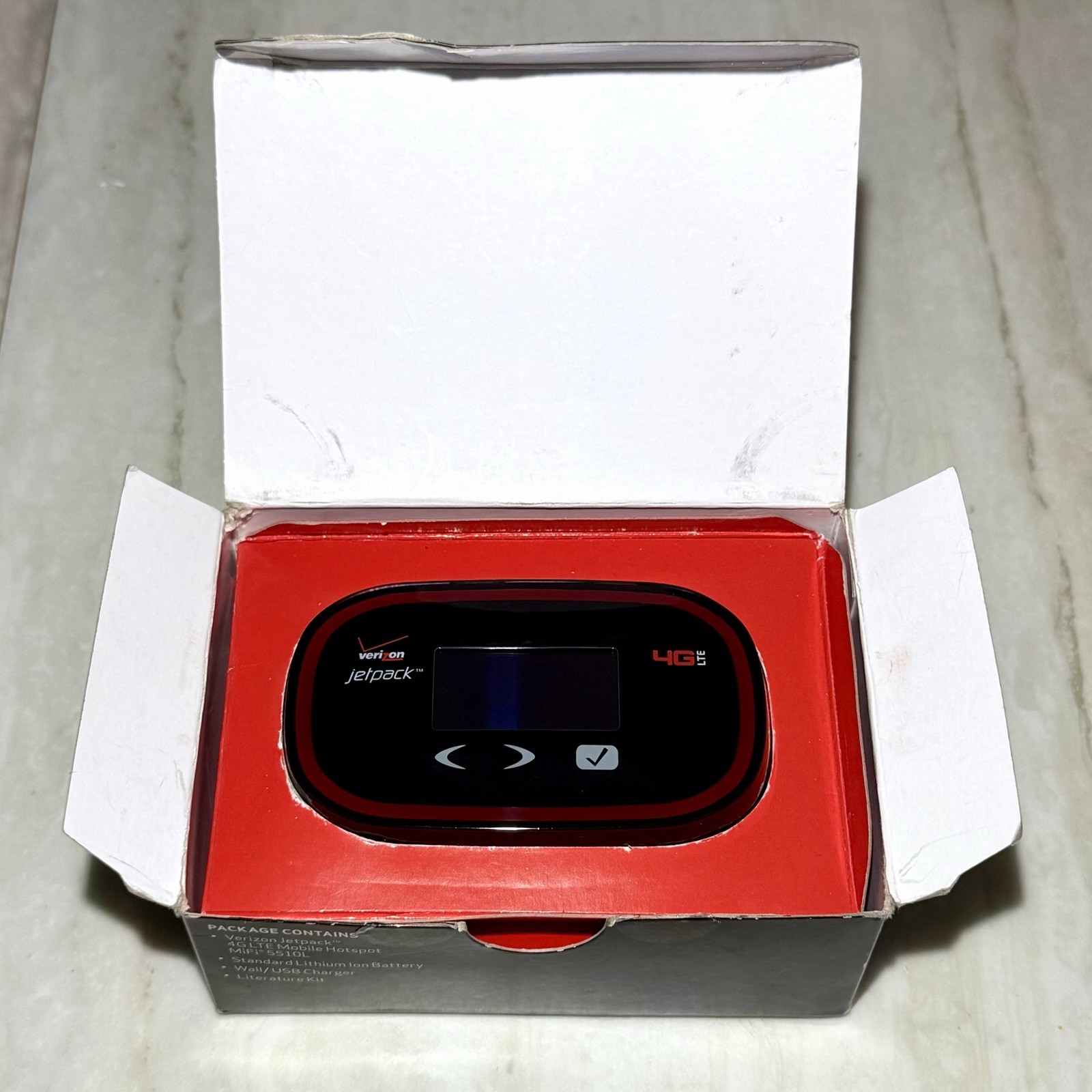 Verizon Novatel Jetpack MiFi 5510L 4G LTE Pocket Mobile WiFi Hotspot w/ Box