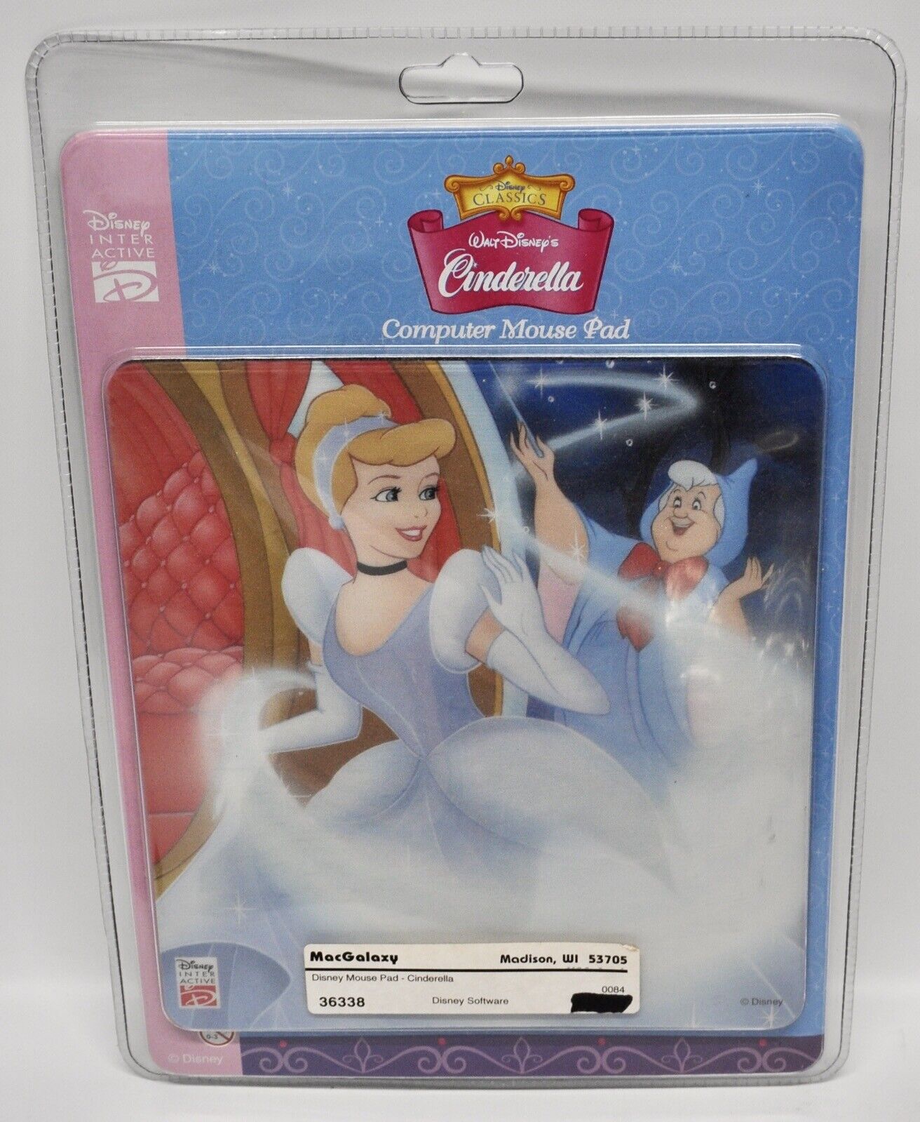 Vintage Mouse Pad: NIB Disney Classics - Cinderella