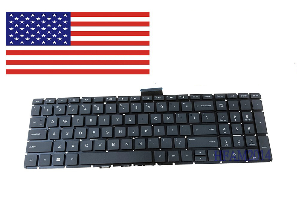 New For HP 15-bs070wm 15-bs115dx 15-bs289wm 15-bs060wm Series Keyboard Black