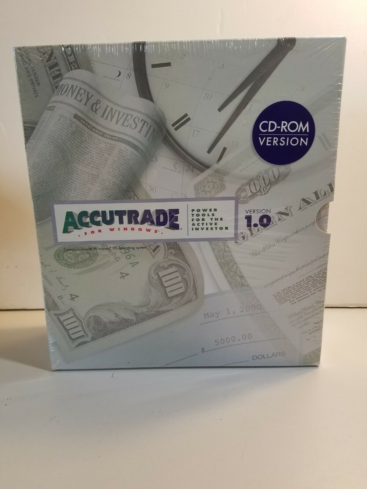  ACCUTRADE 1.0 WINDOWS PC TRADING SOFTWARE FOR Power Tools For Finance Investors