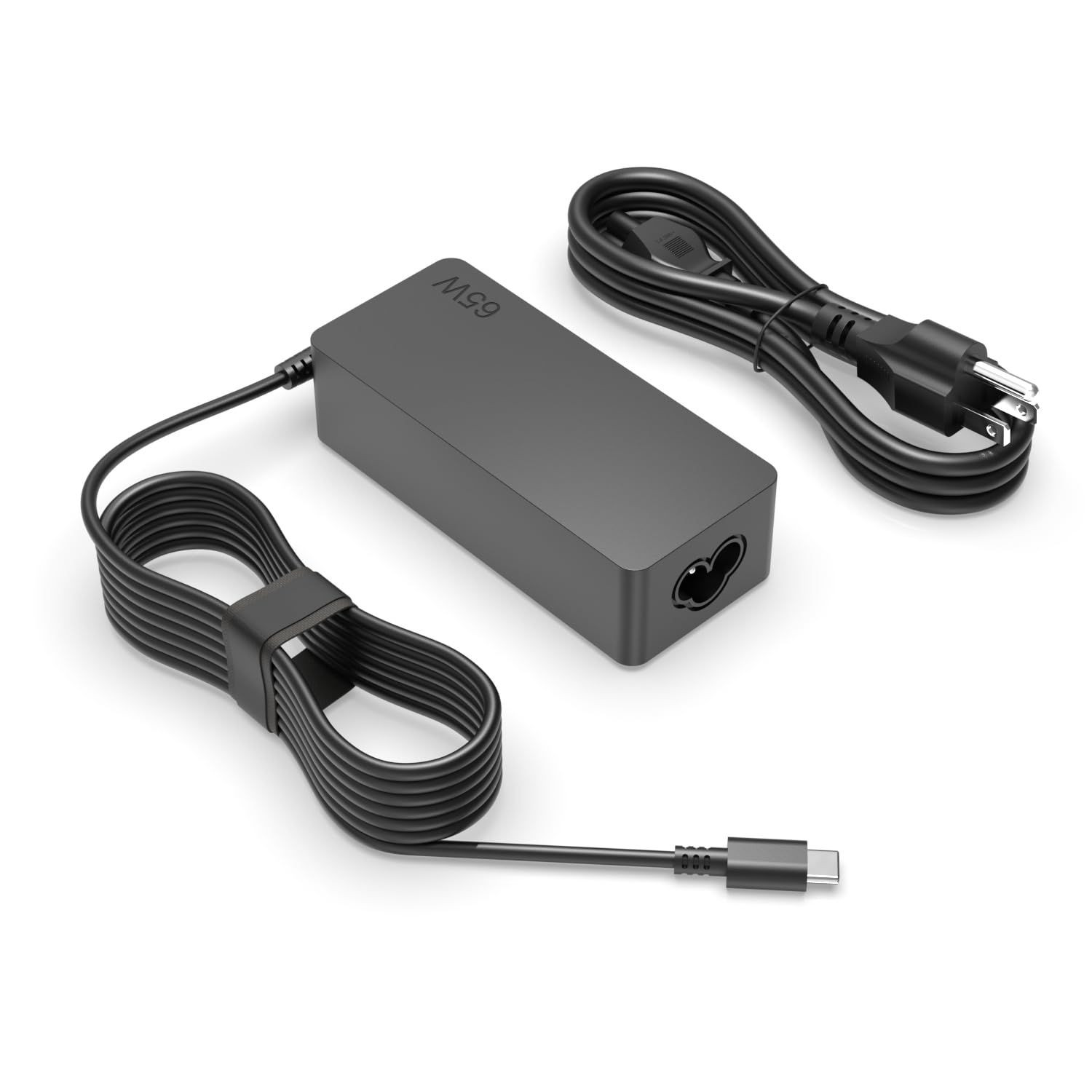 Superer 65W 45W Fast Charger Fit for Lenovo 6.8 x 4.35 x 1.7 inches, black