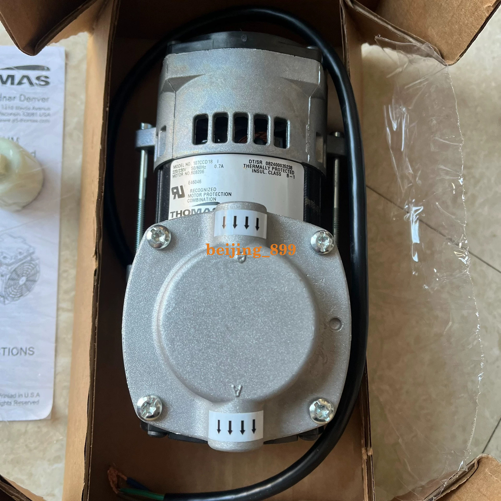 1PC NEW Thomas air pump 107CCD18 I Fast transportation