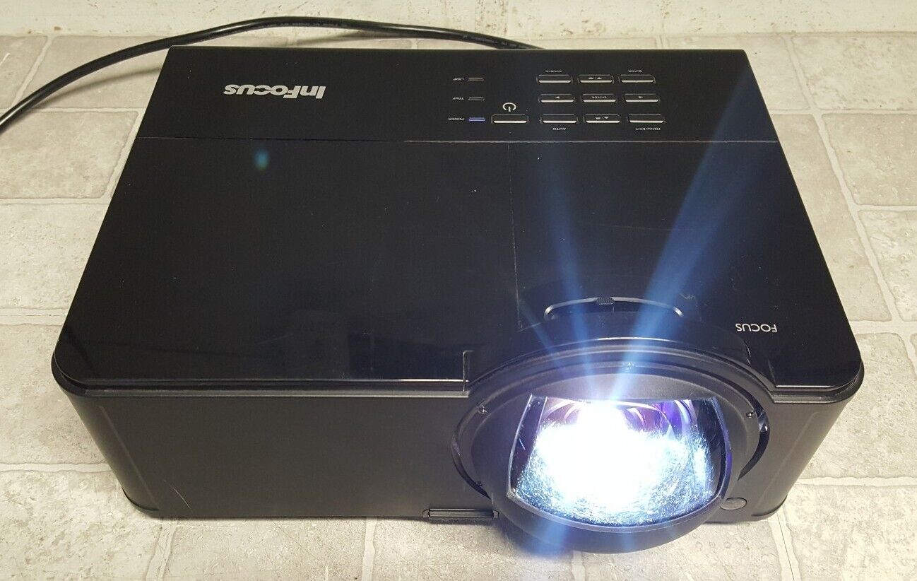 InFocus IN3926 Projector 0 Lamp Hours NEW NON OEM LAMP INSTALLED