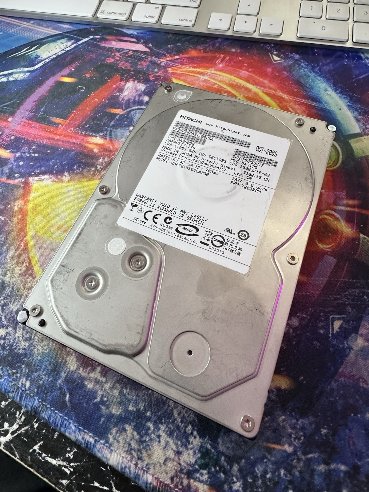 Hitachi Ultrastar A7K2000 1TB 3.5" Hard Drive SATA 3.0Gb/s 7200RPM