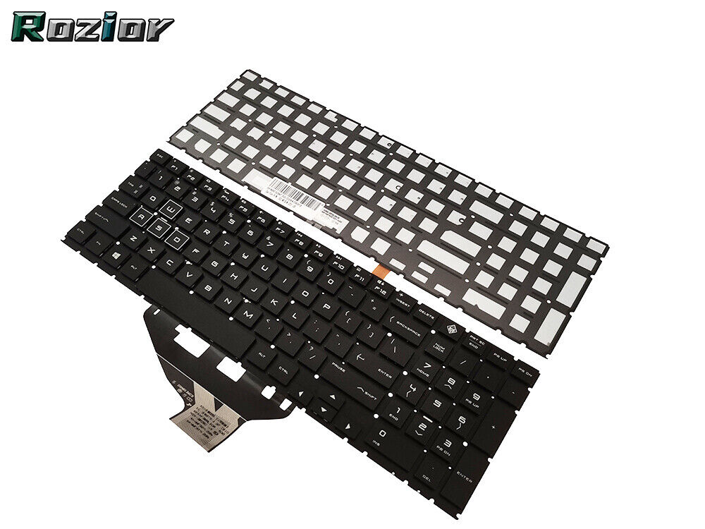 New for HP OMEN 15-dh0000 15-dh1000 15t-dh000 Keyboard with Colorful RGB Backlit