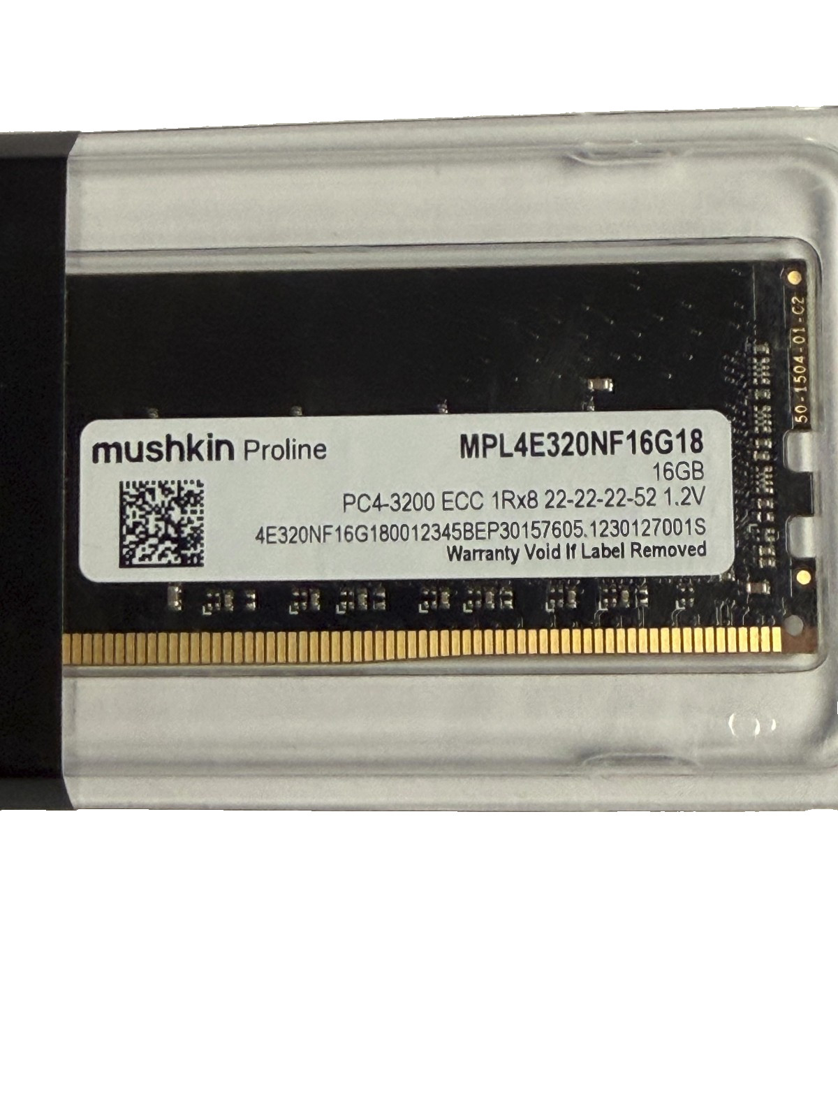 Mushkin 16GB Proline DDR4 PC4-3200 3200 MHz - MPL4E320NF16G18 1Rx8