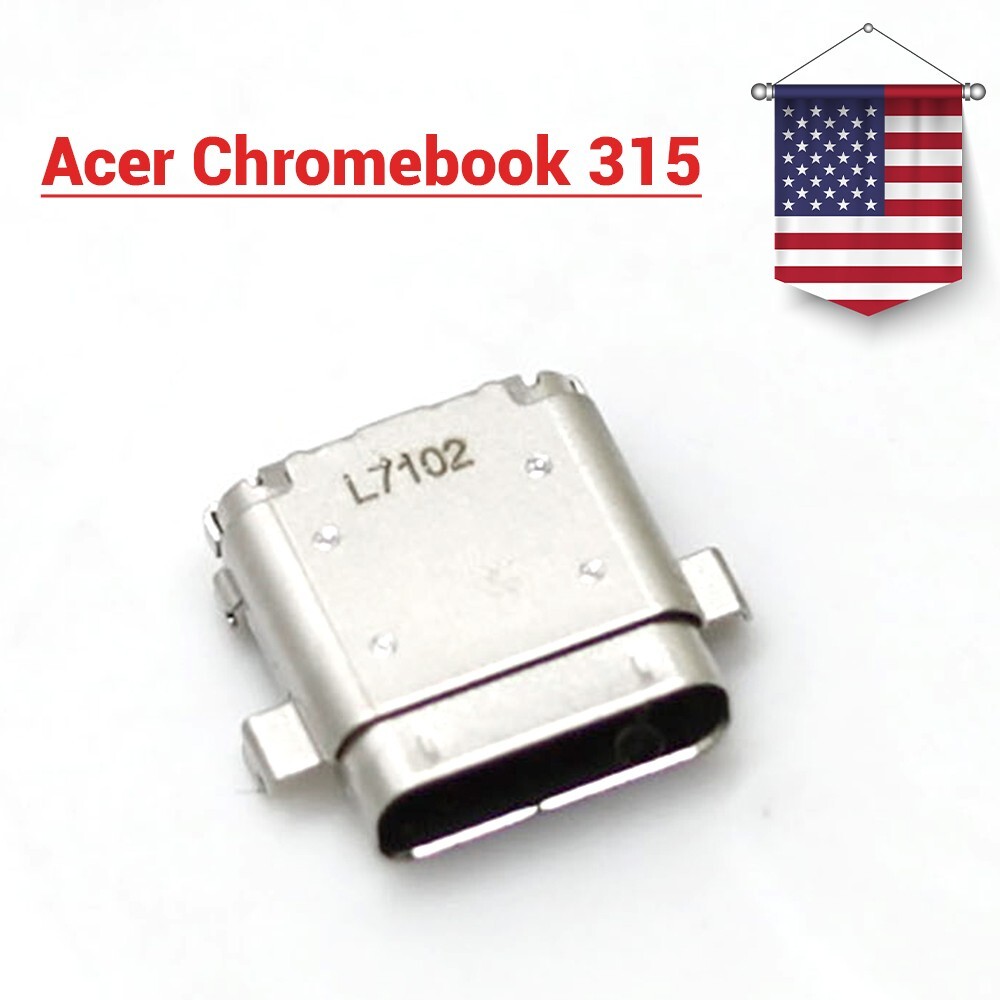 Original USB Charger Charging Port DC Power Jack Dock For Acer Chromebook 315